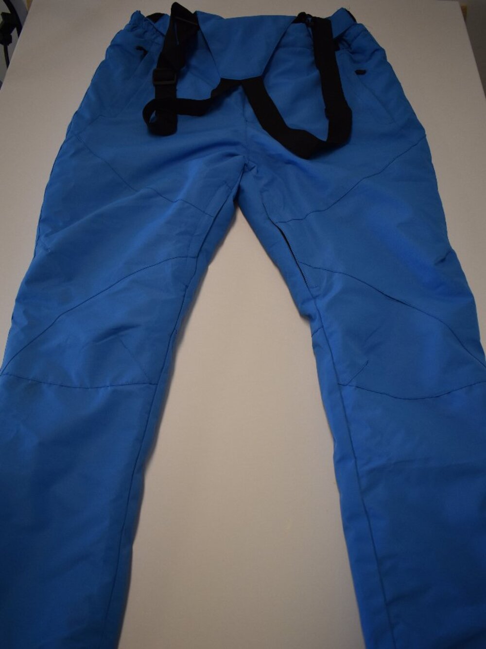 Women's Waterproof Windproof Snow Ski Pants Blue Insulated Snowboarding Size L